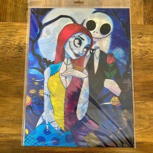The Nightmare Before Christmas Lenticular 3D Poster Sally Oogie Boogie Jack